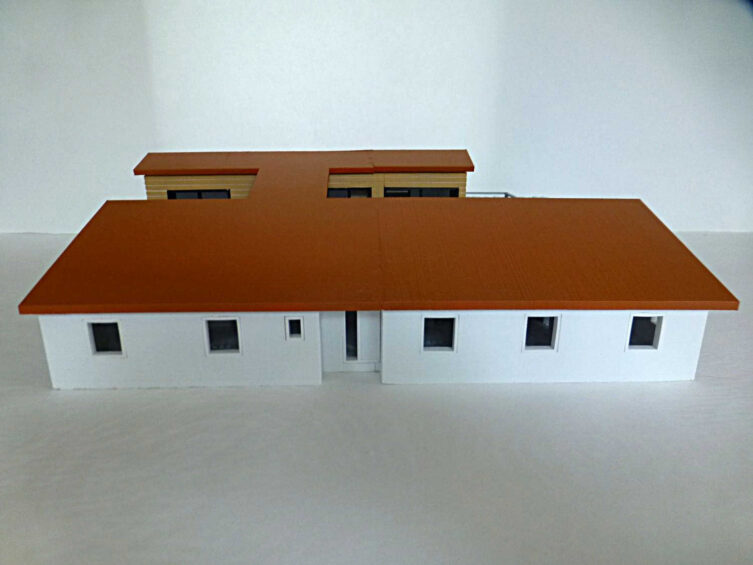 Maquette 3D Maison Tradition