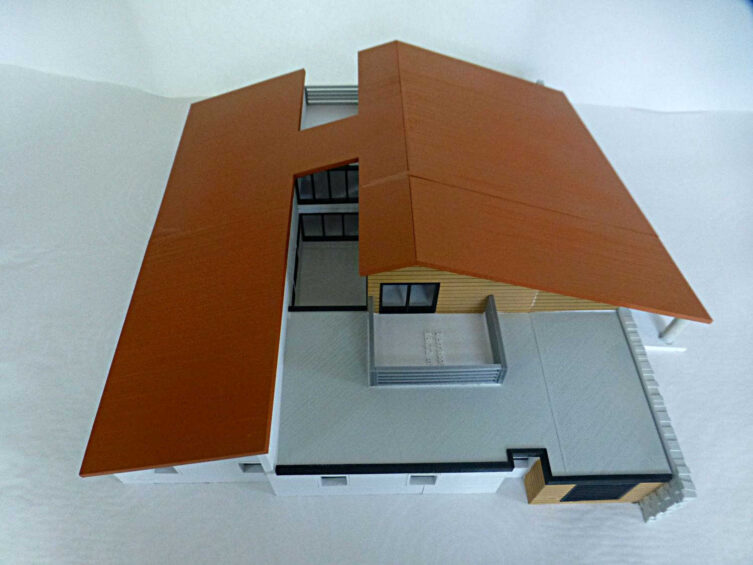 Maquette 3D Maison Tradition