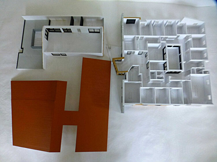 Maquette 3D Maison Tradition