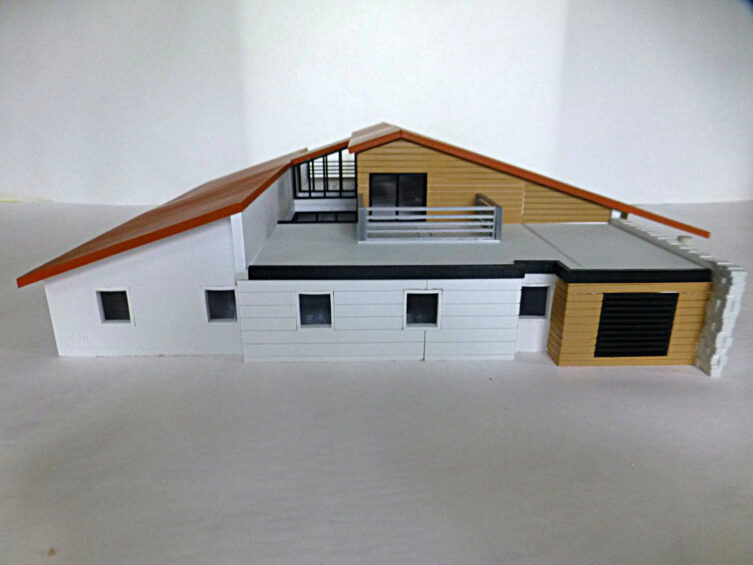 Maquette 3D Maison Tradition