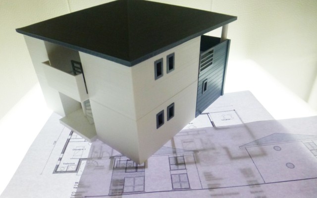 Maquette en 3D des plans constructeur