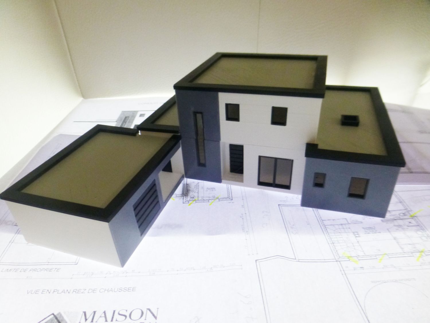 Maquette de maison en 3D