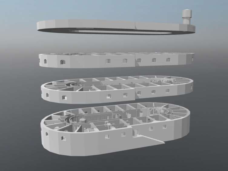 Impression 3D Fort Boyard