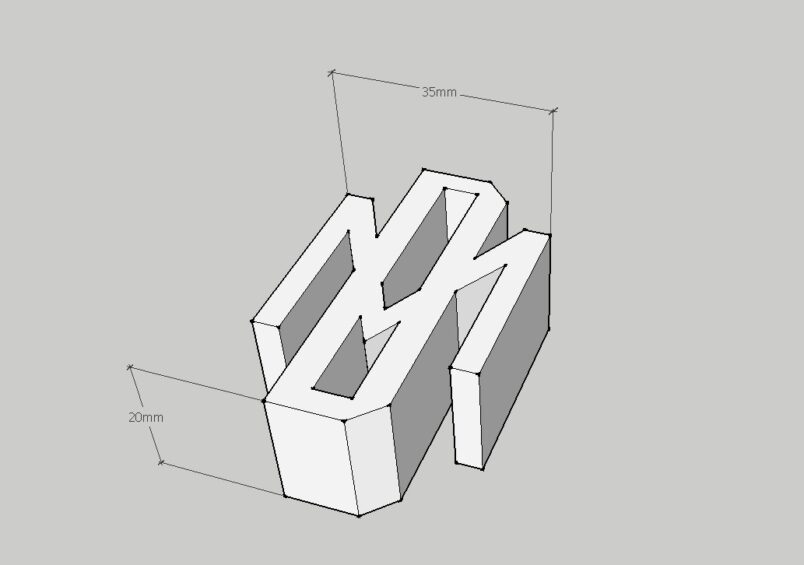 Impression 3D Logo tampon