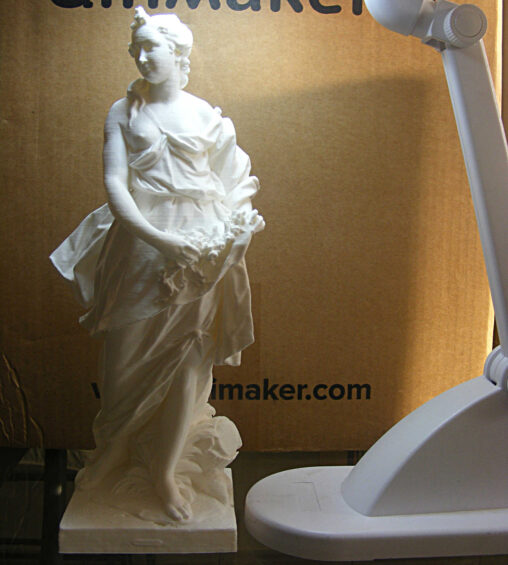 Impression 3D statuette