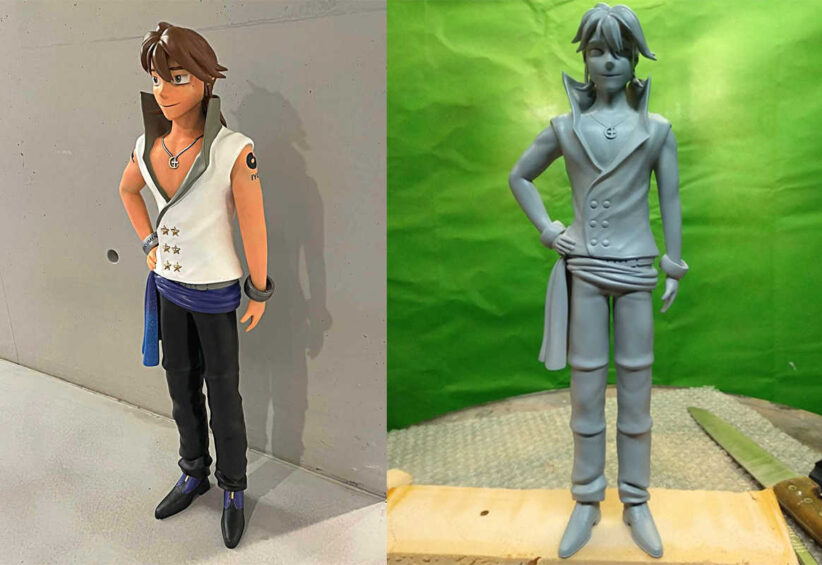 Impression 3D figurine BD