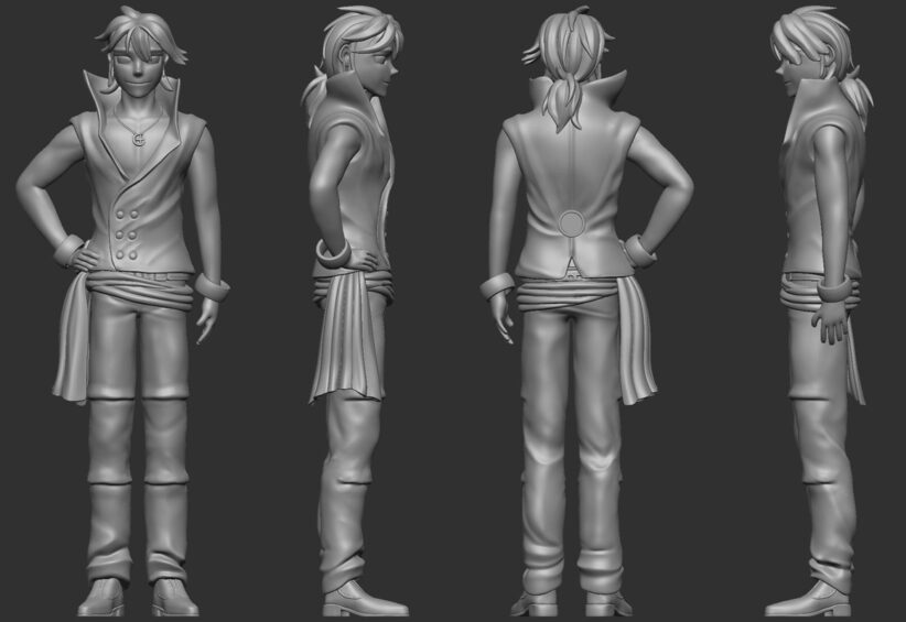 Impression 3D figurine BD