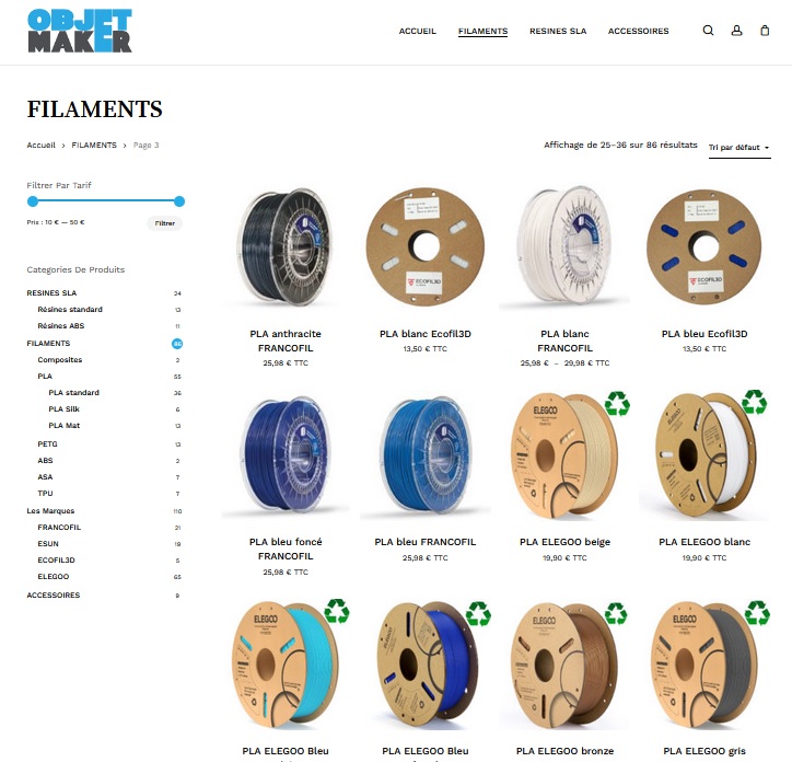 Filaments et Résines Charente