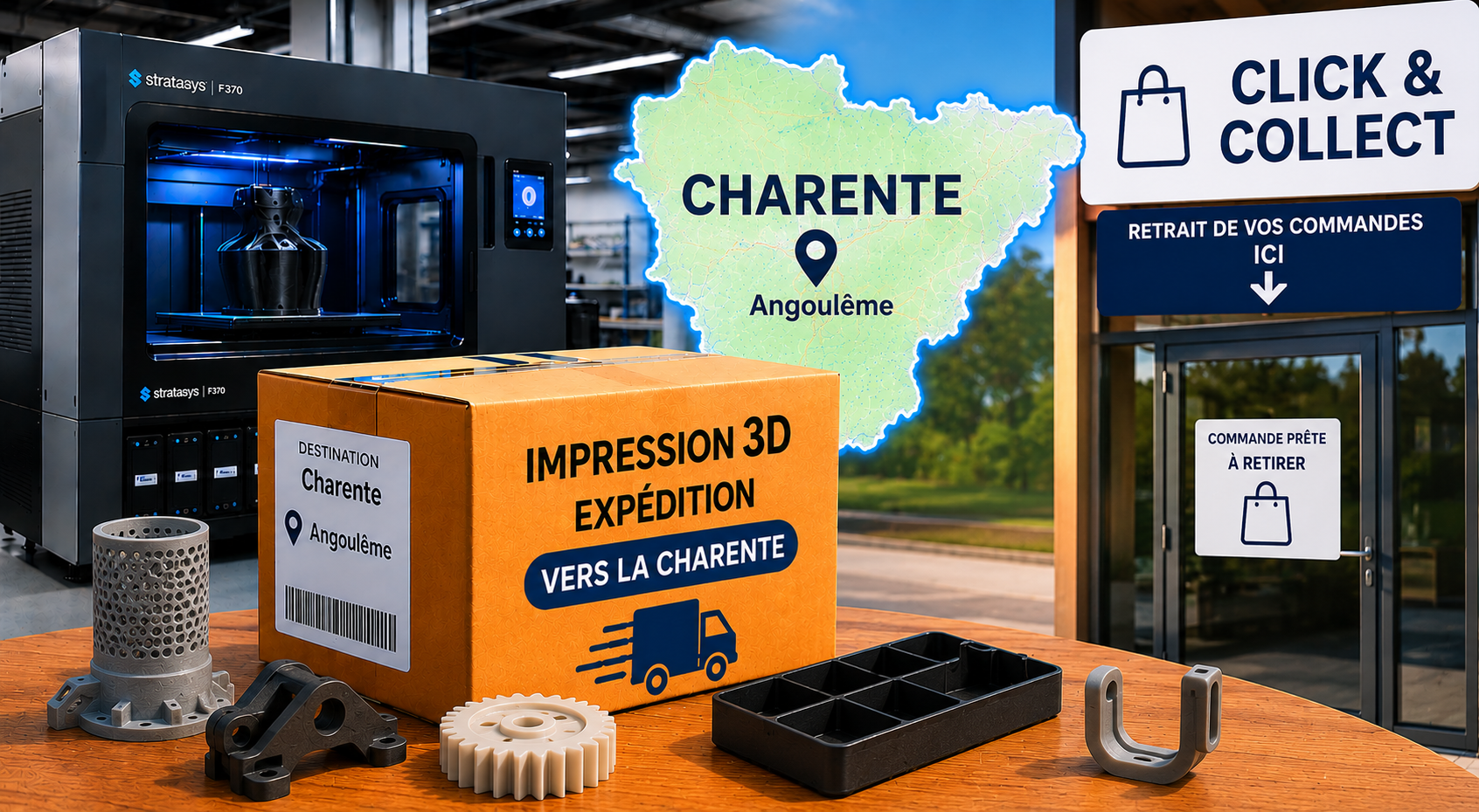 impression 3D Charente Angoulême