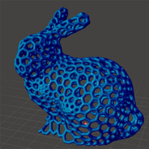blog Effet Voronoi sur fichier 3D
