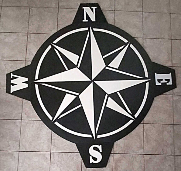 Gabarit pour déco murale