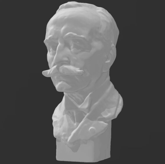 Impression 3D buste individuel 