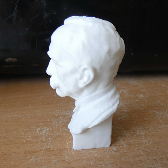 Impression 3D buste individuel 