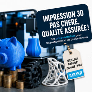 Impression 3D pas chère