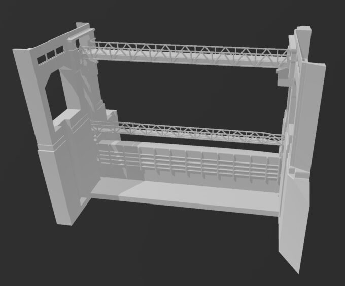 Maquette 3D bureau d'étude