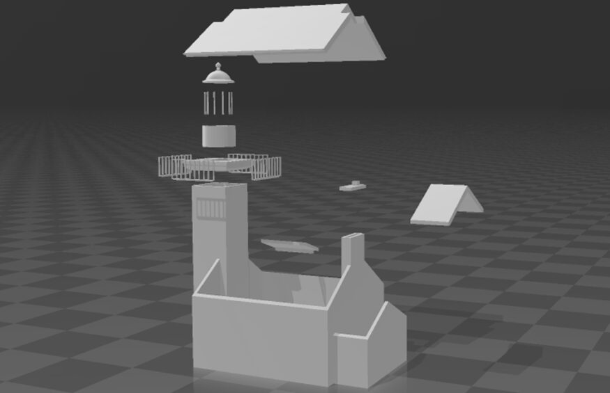 Maquette 3D pédagogique