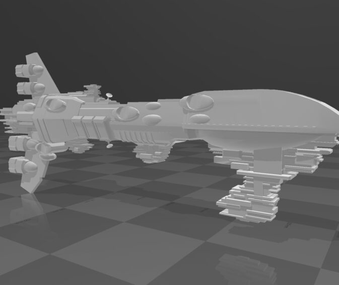 Maquette vaisseau spatial
