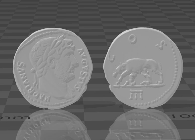 Pièces de monnaie pour musée