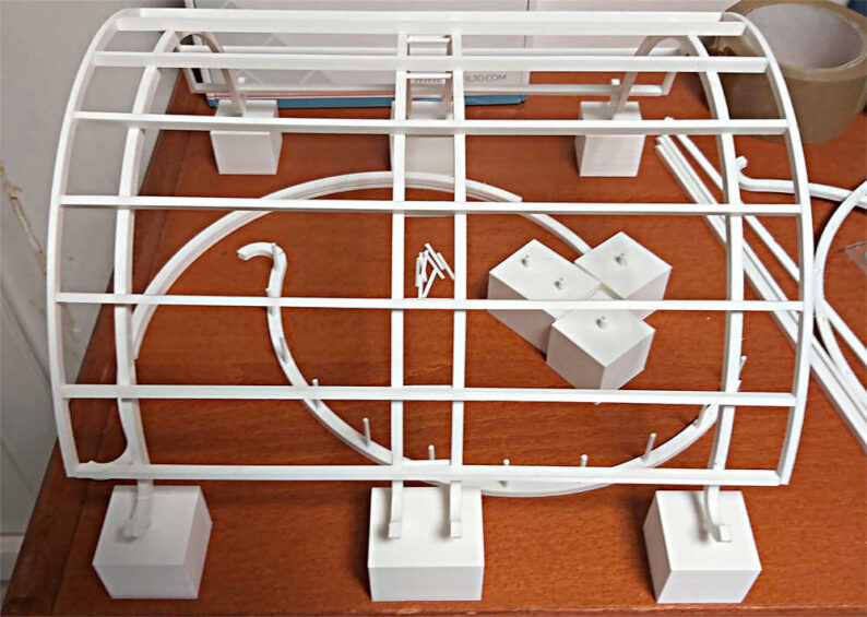Structure pour maquette