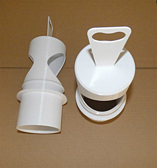 Tube raccord amovible